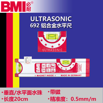 German BMI must be resistant to imported 692m portable mini top with magnetic aluminum alloy level 20cm