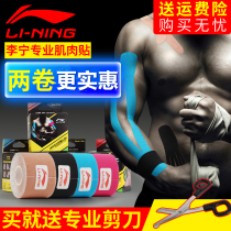 Intramuscular effect patch rehabilitation Li Ning muscle paste sports bandage muscle strain patch medical tape professional athletes