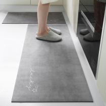 ykmore kitchen ground mat new 2021 absorbent non-slip carpet free washable waterproof and oil free to clean foot mat