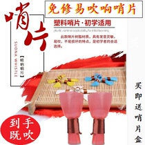 Professional flagship store a pack of plastic whistle a bag of suona 5 mouth whistle good blow and effort