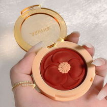 Li Jiaqi petal blush 2021 new meat peach color grapefruit color cheese sun red women orange repair plate Rouge