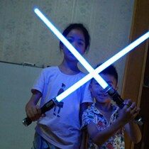 Star Wars Lightsaber Genuine Skywalker Rise Color Luminous Sound Effect Force Laser Sword Fight Children Play