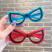 Childrens Eye Frames Boy Cartoon Spider-Man No Lens Sunglasses Boy Toy Baby Spectacle Frame Trim Tide