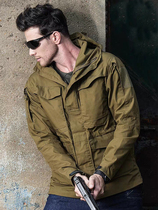 m65 windbreaker men long outdoor tactical assault jacket camouflage clothing windproof Waterproof warm jacket jacket