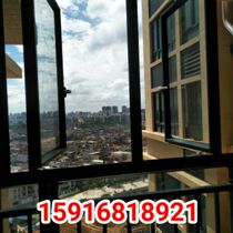 Dongguan Jamei aluminum alloy doors and windows sealed balcony soundproof tempered glass aluminum sliding window anti-theft window protective net