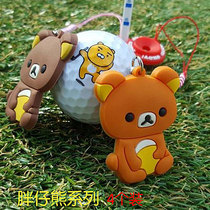 LUCEGOLF Korea Golf Bag Bear Hanging Accessories Anti-loss