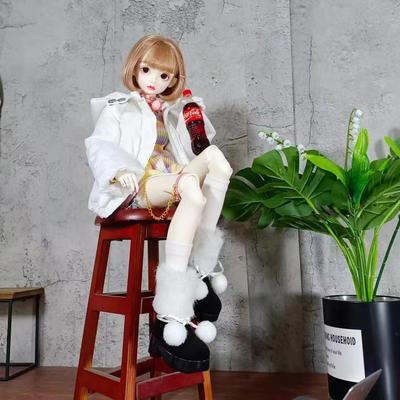 taobao agent Doll, clothing, winter down jacket, boots with hood