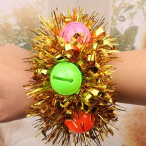 Children's dance performance props open copy entrance bell sequined wrist flower cheerleading props dance flowers