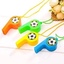 One-year-old baby whistle new plastic refueling whistle referee lanyard competition games children's toys
