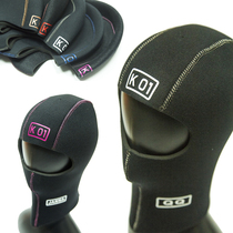 K01 Hood 3mm 5mm 8mm diving headgear ice diving head cover warm cold protection