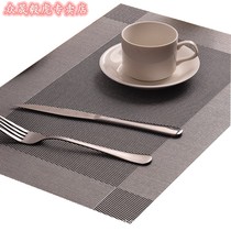 Chinese hotel private room round table table mat Chinese food fan-shaped table mat cutlery mat dish mat heat insulation mat waterproof and oil-proof