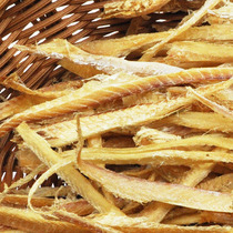 Yanbian specialty dry Mingtai fish silk stick hand torn original dried fish shreds instant snacks gourmet 250g