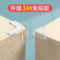 Silicone anti-stick anti-crash anti-crash granules 3m glue transparent glass rubber cushion cabinet door table corner anti-kowtow cushion rubber cushion