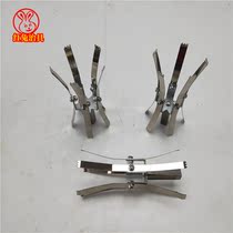 Rotating position bracket electroplating surface treatment automatic line 1 hanging 4 fixture ground rail line 1 hanging 6 with cy72