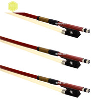Performance violin cello bow bow bow 4 4 4 high-grade pure ponytail octagonal bow bow 1 4 accessories