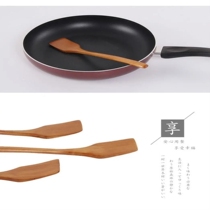 Whole wood log wax-free wood shovel Korean beech wood shovel non-stick pan special shovel omelette