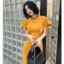 Banquet evening dress dress Light luxury niche high-end socialite temperament high-end dress dress can usually be worn in summer