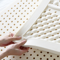 Benishi latex mattress 1 8 m Thailand imported natural rubber mattress 1 5 custom household latex cushion