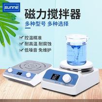  Shanghai Shangyi magnetic stirrer Laboratory digital display constant temperature mixer heating small mini magnetic stirrer
