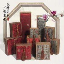 Jewelry box bracelet Beed hand string drop box necklace ring retro gift wooden box wholesale
