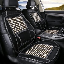 Summer bamboo piece ventilated car waist seat cushion mesh breathable back cushion driver back waist strap lumbar support