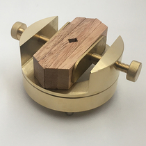 Double head big number one body pure copper print bed 360 degrees rotary brass metal bed seal engraving tool clamp beginner