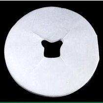 Beauty salon supplies Disposable hole towel lying towel Massage mattress face towel Pillow pad towel pure cotton facial beauty tools