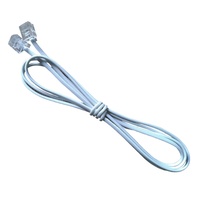Telephone switch accessories crystal head RJ11 custom finished telephone line connector
