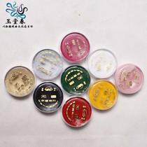 Opera oil painting Tianjin round box makeup face paint people body painting bodybuilding competition facial makeup