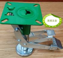 Meishun 4 series clearance price 6 inch thickened Japanese floor brake top height trolley support frame casters