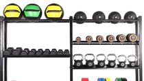 Gym rack Wave speed ball yoga hall fitness equipment storage rack Gadget storage rack for sports equipment