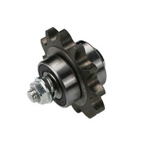 Motorcycle chain automatic tensioner with three bearings Spare wheel guide chain Separate gear bearing kit