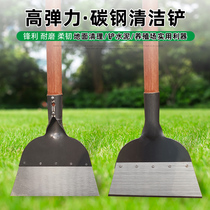 Breeding clear manure Scoop Chicken Shit Pig Circle Large Manganese Steel Shovel Knife Ground Cleaning Flat Shovel Wall God shovels