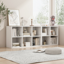 Bookcase minimalist modern shelves Improvised Creative Bookcase Bookcase Single Composition Containing Shelf Cabinet Free Combinations