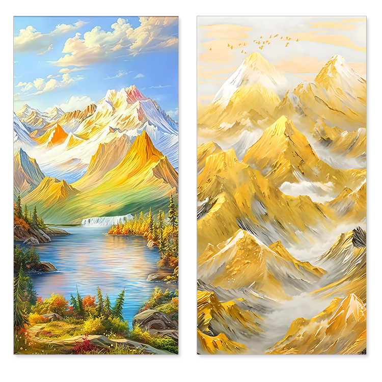 日照金山风水画-日照金山风水画促销价格、日照金山风水画品牌- 淘宝