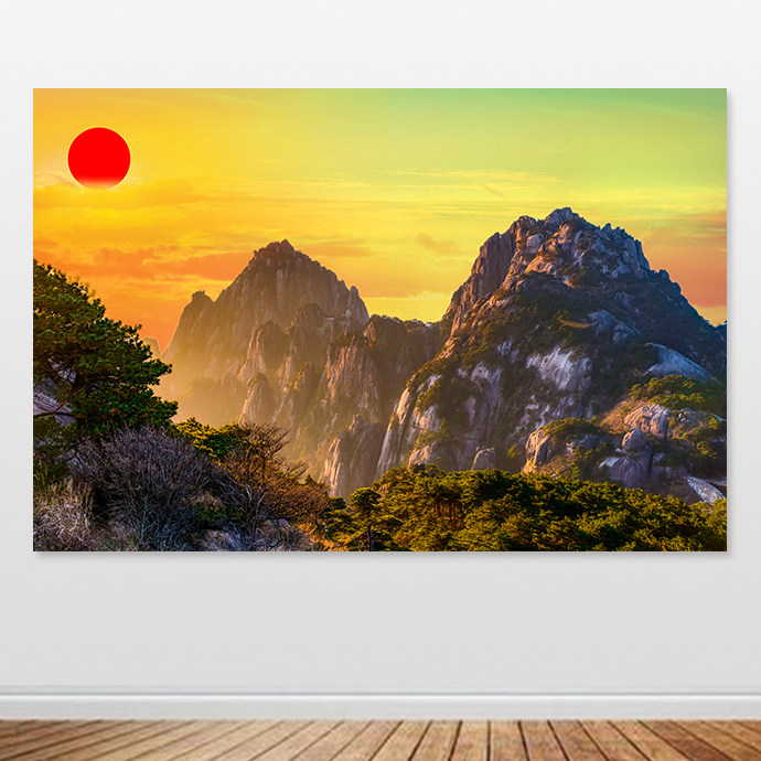 黄山风景画-黄山风景画促销价格、黄山风景画品牌- 淘宝