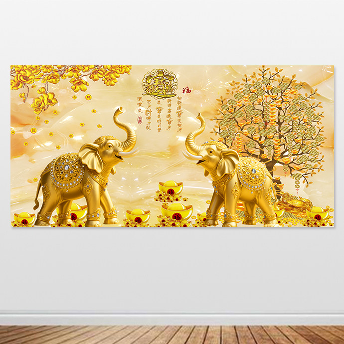 新品·縁起象、壁画、背景、掛画 大象主题装饰画-大象主题装饰画促销价格、大象主题装饰画品牌- 淘宝