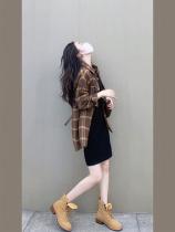 Autumn new 2022 salt series wear light cooked sweet spicy fried street dress unique skirt small man suit woman