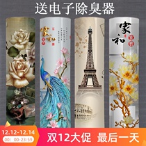 Creative rotating shoe cabinet home door porch multi-function large-capacity shoe rack cylindrical Nordic barrel cabinet