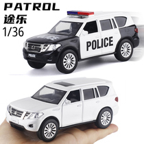 Metal simulation 1 36 Toure Y62 off-road vehicle alloy car model toy baby boy back Force toy
