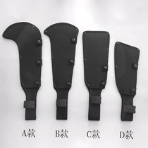 Scabbard custom knife cover universal tactical outdoor camping wood knife double-layer knife bag Oxford cloth thickened protective cover