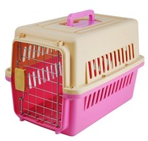 Pet flight box dog cat cage portable delivery box suitcase transport cat out box