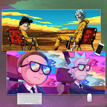 Mouse pad Rick and Morty increase number simple laptop pad keyboard office desk convenient table pad lock edge thickened creative simple keyboard pad support customized men and women cute tide cool