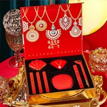 Pearl box makeup eight-piece set air cushion BB cream lipstick set box Valentine's Day birthday gift wedding companion gift