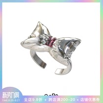  OOPSJewelry Official store Daydream series Bow pillow ring