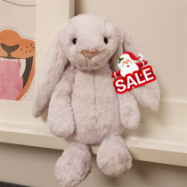 Large rabbit plush toy cute little white rabbit doll calming doll comfort doll bed sleeping pillow girl