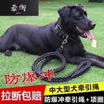Mound special neckline large dog dog chain sub-large dog traction rope with dog rope Alaskan German shepherd