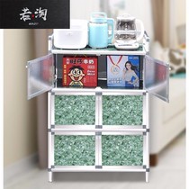 Cupboard sideboard cabinet easy to assemble no rust cabinet wine cabinet Locker sideboard storage cabinet