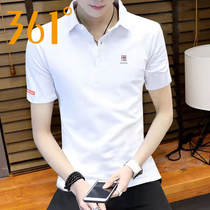 361 sport POLO shirts mens clothing 2022 Summer new turn-collar casual blouse men comfortable and breathable short sleeve T-shirt