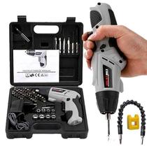 Household radio drill rechargeable small pistol drill multifunctional household electric screwdriver universal screwdriver set